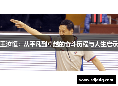 王汝恒：从平凡到卓越的奋斗历程与人生启示